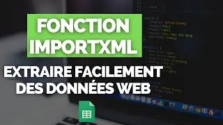 Fonction IMPORTXML - Extraire des Données Web Facilement ▶ G Sheets [TUTORIEL WEB SCRAPING & XPATH]