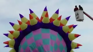Trompo Estrella Concurso de Globos de Papel China de Ixtapan de la Sal, Festival Luces de Ixtapan