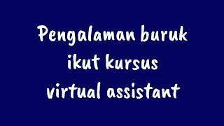 01 Outpouring of Disappointment from SGB Virtual Assistant Course Alumni || 