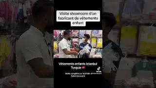 Grossiste Vêtements Enfants en Turquie #entrepreur