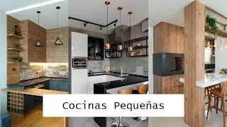 Consejos para una COCINA PEQUEÑA, Ideas para diseñar tu cocina y se vea elegante