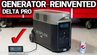 NO MORE GAS Generators? ECOFLOW DELTA PRO Review