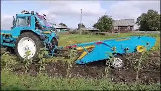 Польская копалка  Z-609 и МТЗ -82