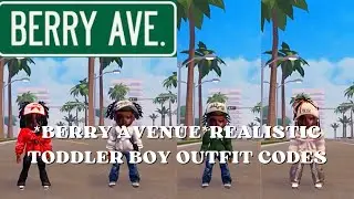 Realistic Toddler Boy Outfit Codes*BERRY AVENUE*