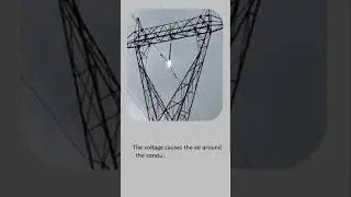 What is the corona effect in transmission line Short Video