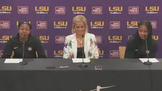 LSU vs  Iowa State Postgame  Press Conference I 12-2-21