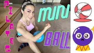 10 Minutes PILATES MiniBall WorkOUT / Entrenamiento Pilates Con Pelota Pequeña / Rutina pilates
