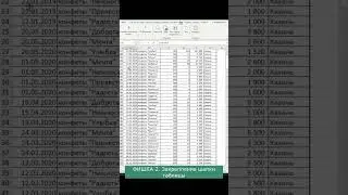 3 фишки excel для больших таблиц
