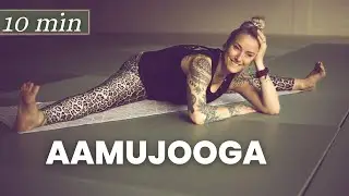 10 min - Aamujooga - Herää Virkeästi ja Aloita Päiväsi Positiivisesti