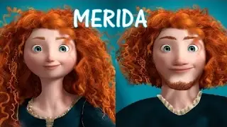 Disney Princesses MALE VERSION  #VirtualRealStars [Mr Adsion]