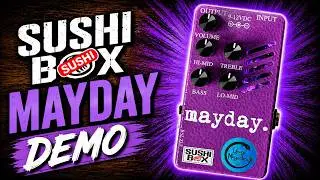 Sushi Box FX Mayday Bass Preamp/DI Demo (NO TALKING)