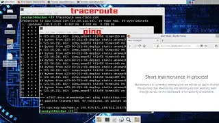CCNA CYBERSECURITY OPERATIONS LAB | Lab Tracing a Route | PING