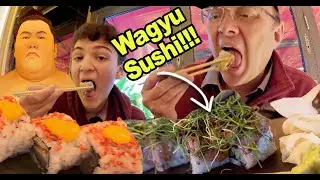 WAGYU SUSHI SHOCKER at $$$ Ivy Asia UK | Food Review!