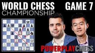 World Chess Championship 2023 | Ian Nepomniachtchi vs Ding Liren | Game 7