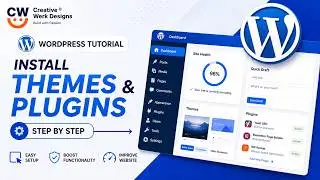 WordPress Tutorial for Beginners: Install Themes & Plugins Step by Step
