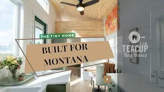 Amazing Tiny Home RV Built For Montana- By Teacup Tiny Homes
