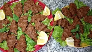 Çiğ Köfte tarifi