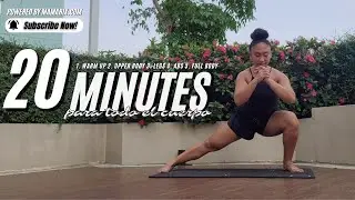 Day 5/30 20 Minutos Para Todo el Cuerpo 5 series - 4 minutos cada una #mamarix #mamarixtabata