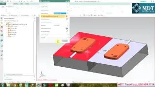 Siemens NX Mold Wizard: Design Gate and Runner