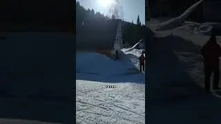 Станция Лужба, смотрите сколько всего понастроили, даже кафе есть #лужба #поднебесныезубья