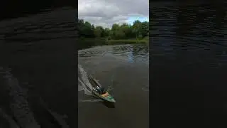 Near Instant Acceleration! #rc #rcboat #rcboating