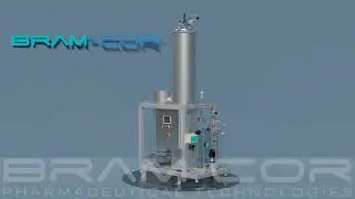 Bram-Cor CPSG - Pure Steam Generator - 3D view.