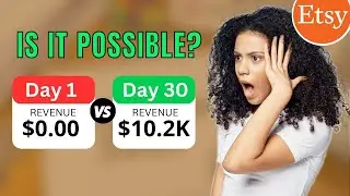 Can You Make $30,000 in One Month on Etsy | Etsy Tips & Tricks 2023