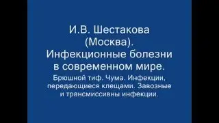 Инфекции глобального распространения в РФ и мире. Часть 3 (Шестакова И.В., Москва)