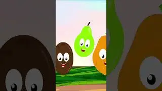 Ten Little Fruits #trending #viral #shorts #ytshorts #kidsmusic #babysongs