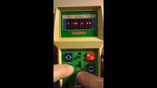 Vintage COLECO Electronic Quarterback Football Handheld Game Play