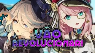 Furina e Charlotte habilidades | Genshin Impact