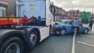 I had a crash with the truck