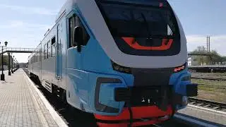 Новенькие рельсовые автобусы в Крыму. Удобно, комфортно.