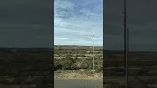 Leaving Moab Utah on the way back to Salt Lake City￼