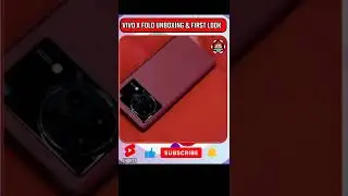 VIVO X FOLD UNBOXING & FIRST LOOK #SHORTS #YOUTUBSHORTS #VIVOXFOLD