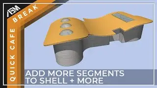 How to add more segments to Shell tool and more in ARCHICAD