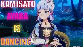 Ayaka Voice sound music Story Mode Gameplay [Genshin Impact]