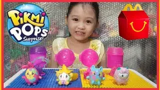 Unboxing HappyMeal McDonald's | PIKMI POPS SURPRISE!