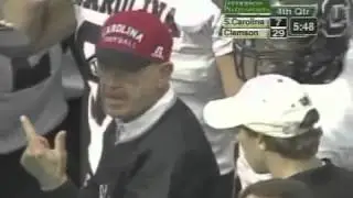 CLEMSON VS SOUTH CAROLINA BRAWL