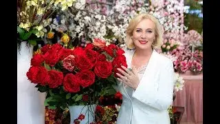 Master class of Marina Petrova: bouquets for Valentine's Day