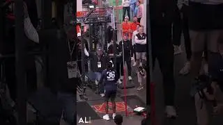 Former Auburn safety Jaylin Simpson with a 40 INCH vertical jump at the Tigers’ pro day 😳#WarEagle