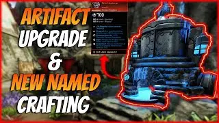 New World Artifact Upgrade & Named Item Crafting | New World Expansion Crafting Gypsum Kiln