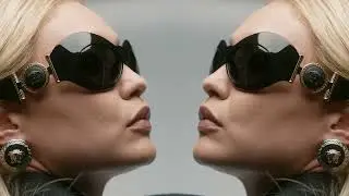 VERSACE EYEWEAR CAMPAIGN FALL-WINTER 2023 ft Gigi Hadid