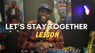 How to Play Let's Stay Together by Al Green (R&B Guitar Tutorial)