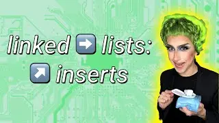 Linked List: inserting data (makeup wipes)