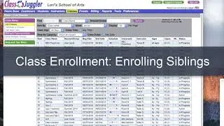 Student Enrollment – How to enroll a student in a class