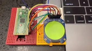 Arduino_GFX GC9A01 with Raspberry Pi Pico