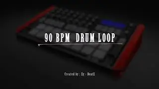 90 BPM Drum loop | hard Trap Hip Hop Drum Loop | Vital | Nr 30