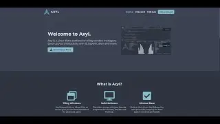 Axyl Linux : Lighter than the Lightest