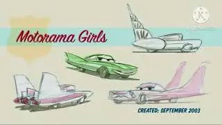 Toons (Cars) Deleted Scenes Motorama Girls Remake